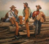 Three Rebels Captured at Gettysburg, July 1863