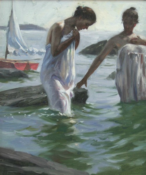Wading