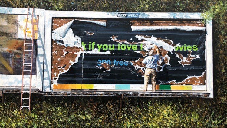 Billboard Man