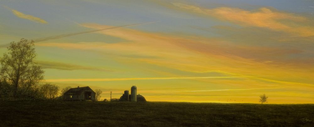 Twilight on the Farm