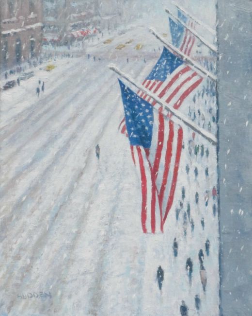 Flags Above the Avenue