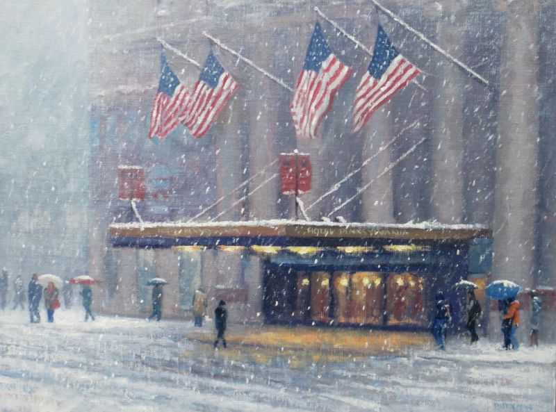 Winter Afternoon, Hotel Pennsylvania