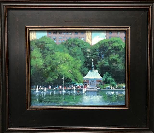 Summer Boat Pond, Central Park