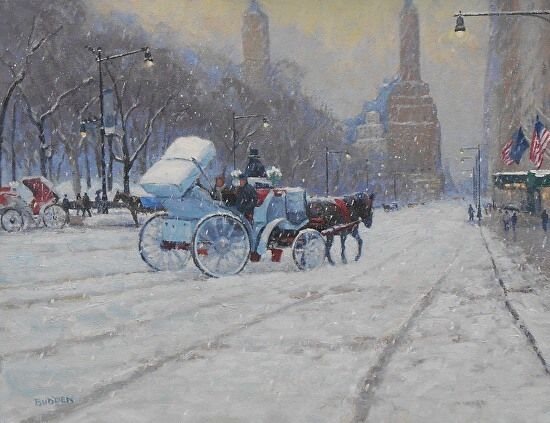 Winter, Central Park South
