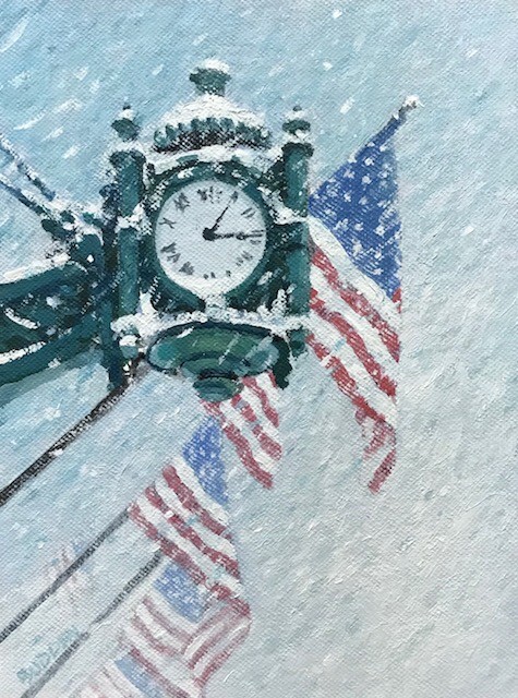 Winter, Macy's Clock