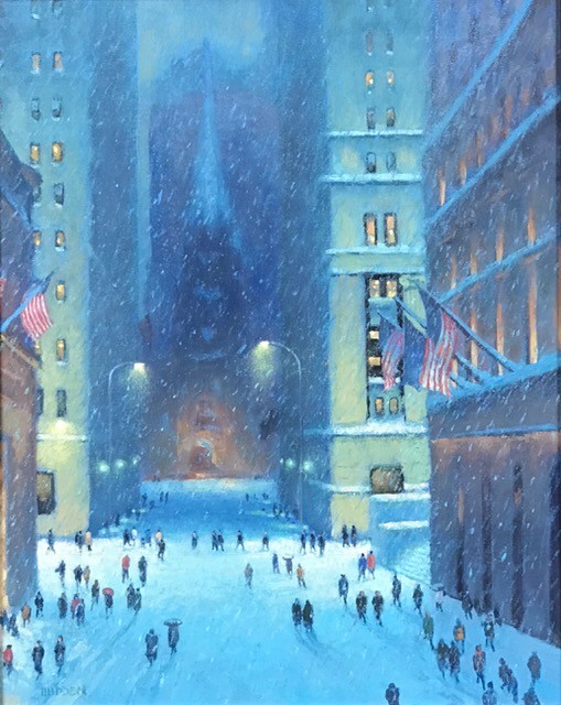 Winter Wall Street