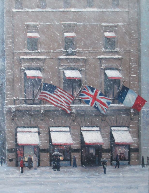 Winter Window Shopping Cartier