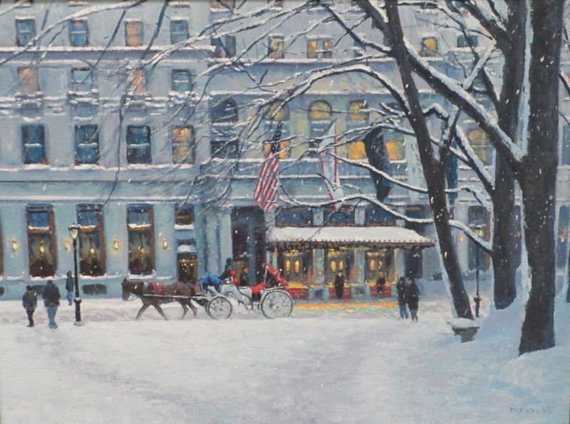 Winter at the Plaza