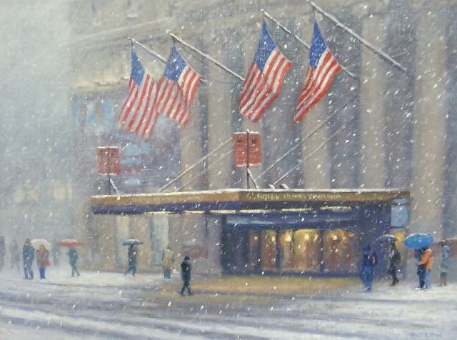 Winter Afternoon, Hotel Pennsylvania