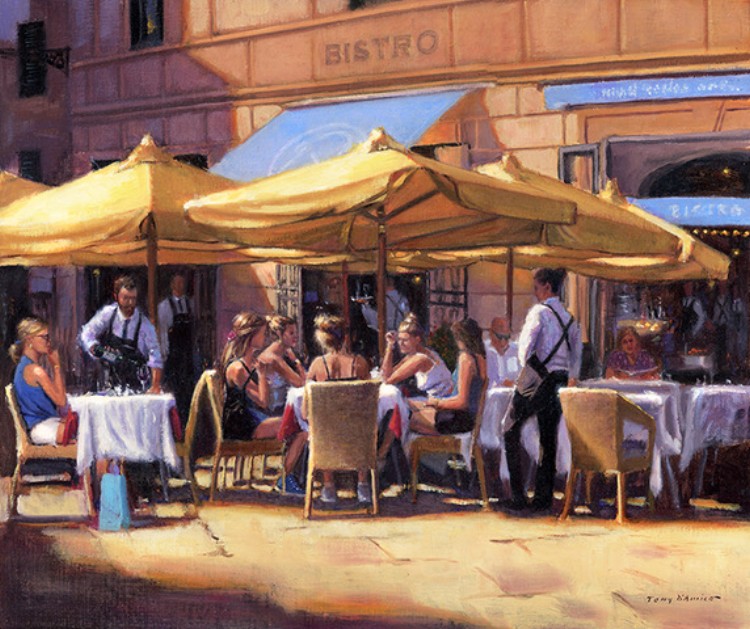 Sunshine in the Piazza